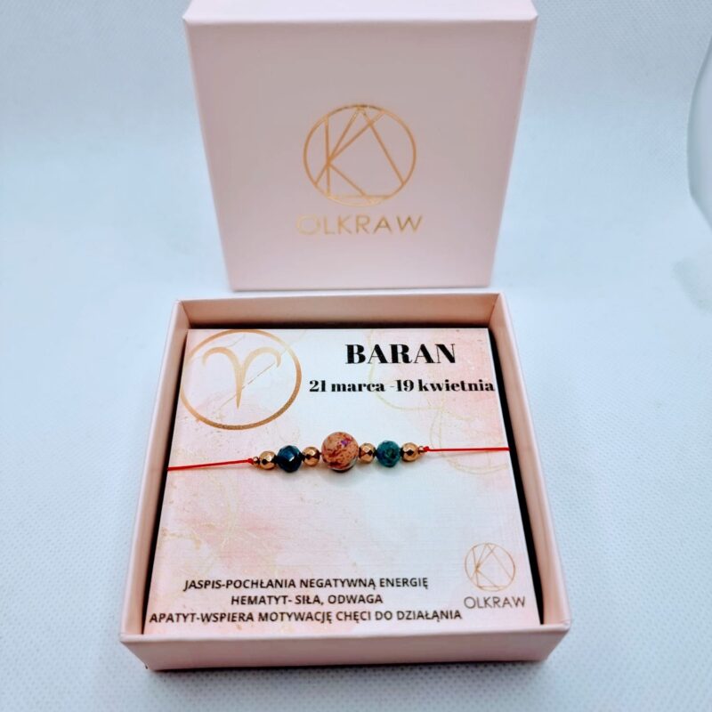 Bransoletka Zodiak Baran