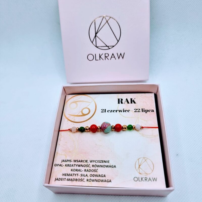 Bransoletka Zodiak Rak