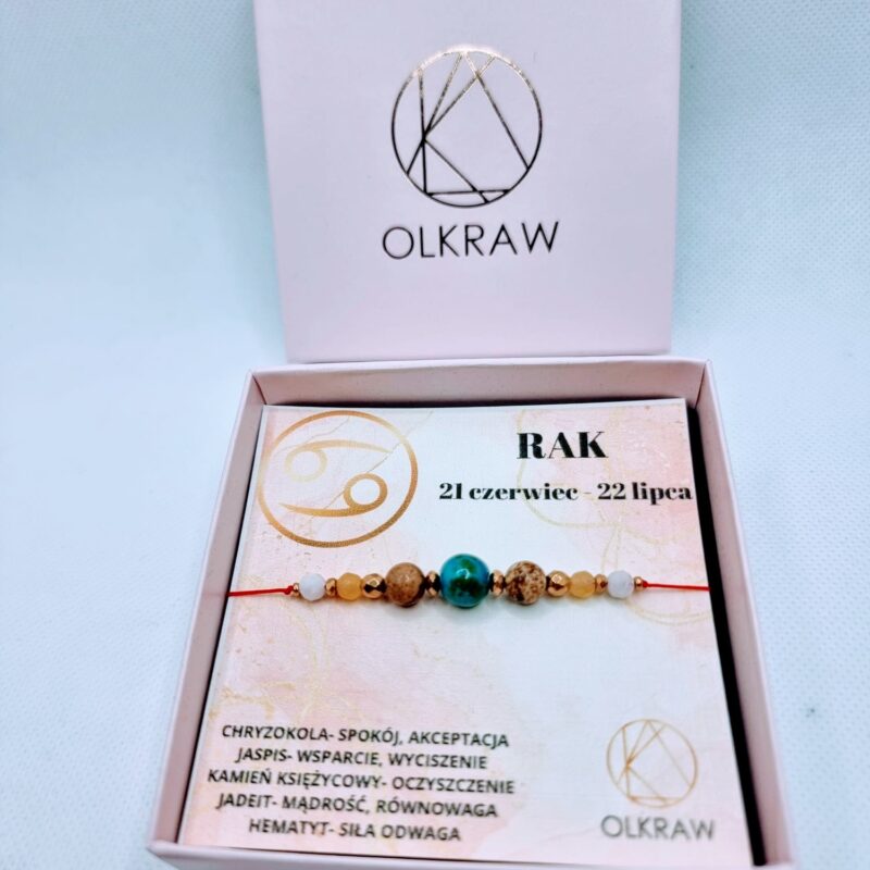 Bransoletka Zodiak Rak