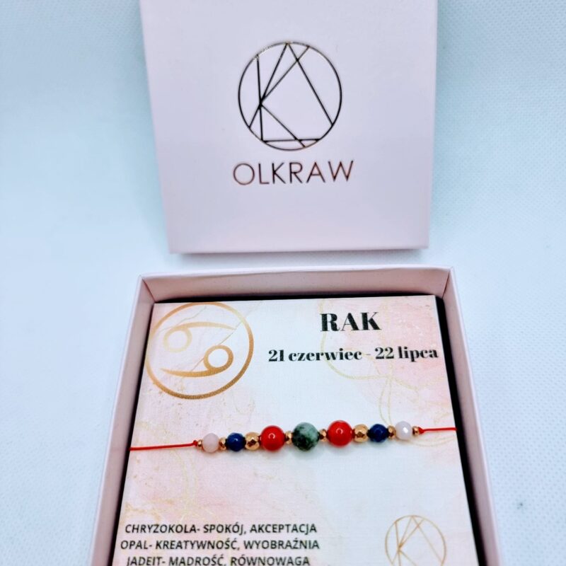 Bransoletka Zodiak Rak