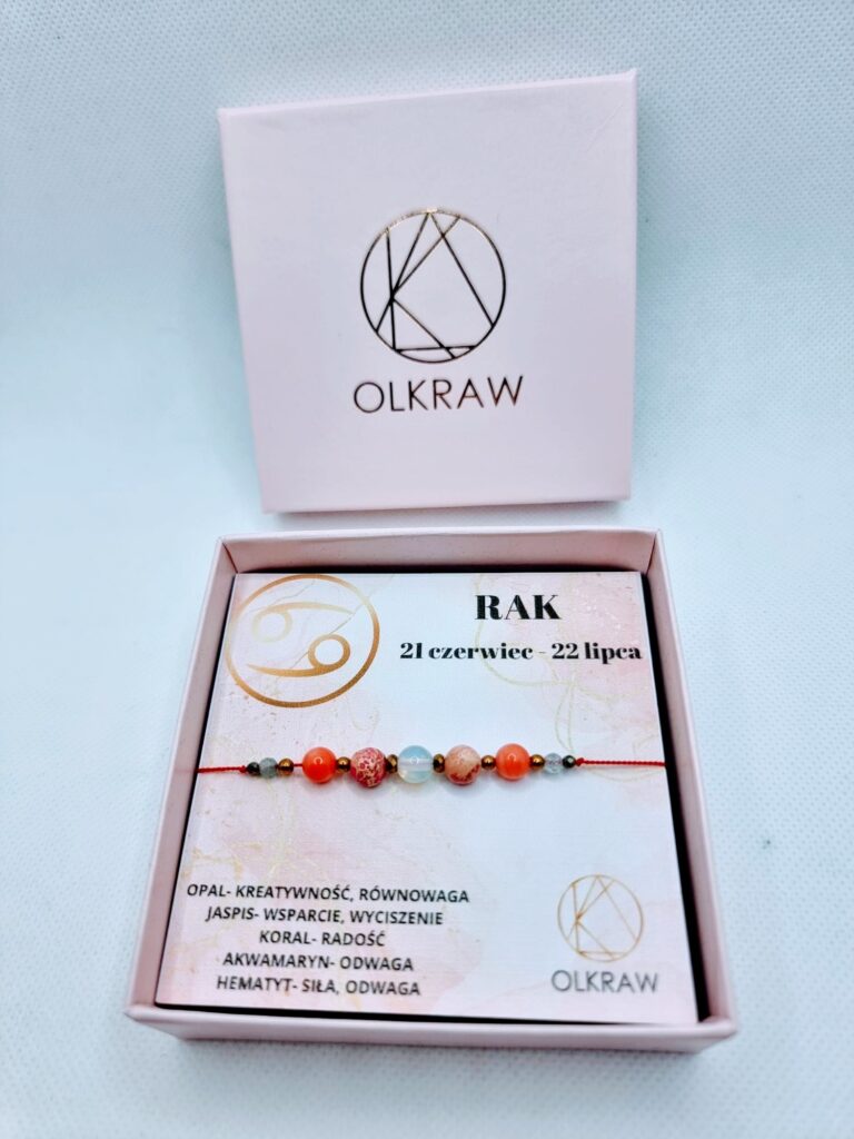 Bransoletka Zodiak Rak