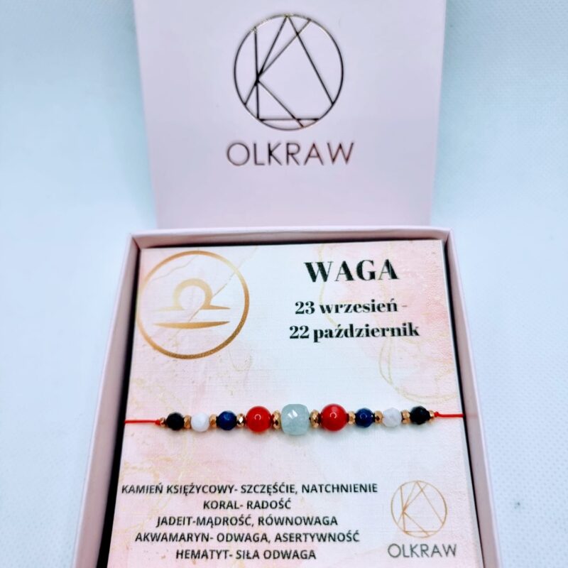 Bransoletka Zodiak Waga