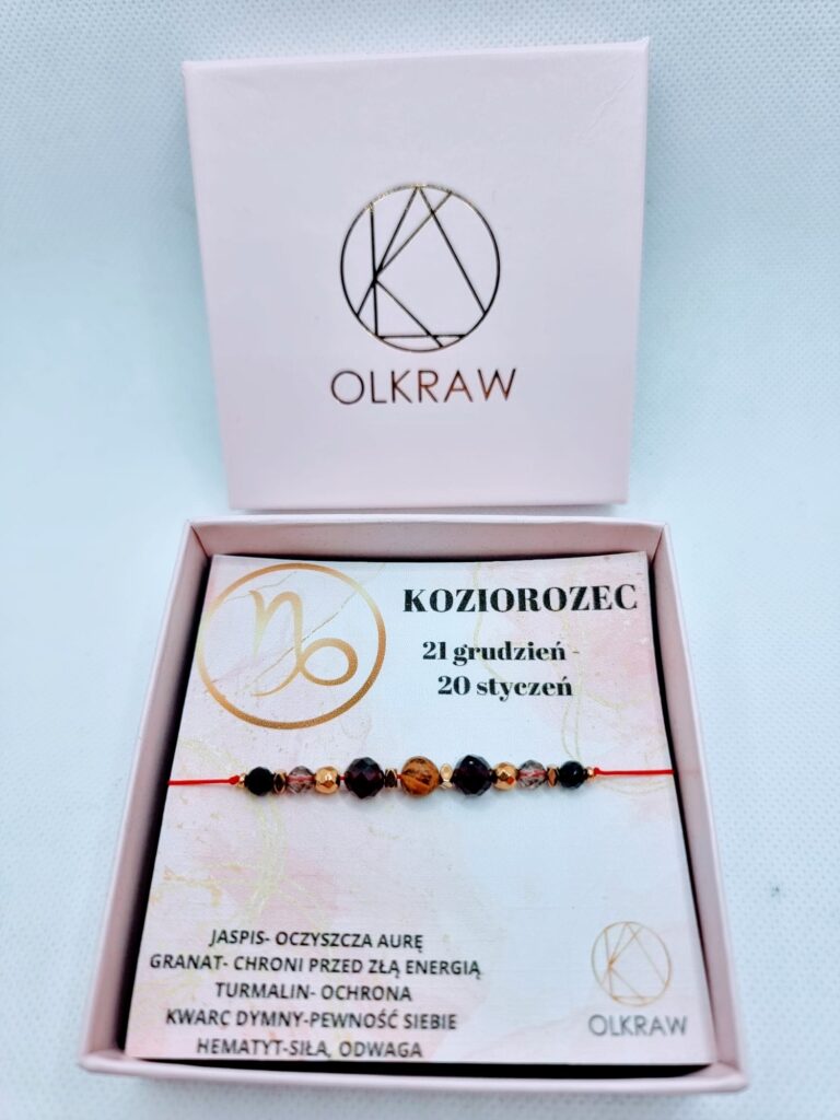Bransoletka Zodiak Koziorożec