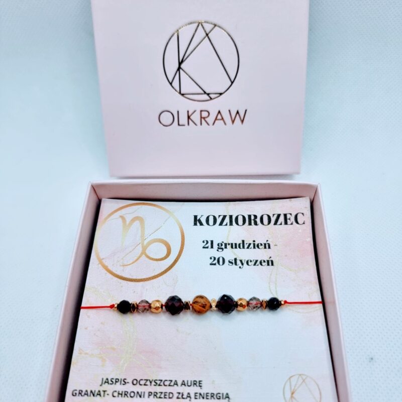 Bransoletka Zodiak Koziorożec