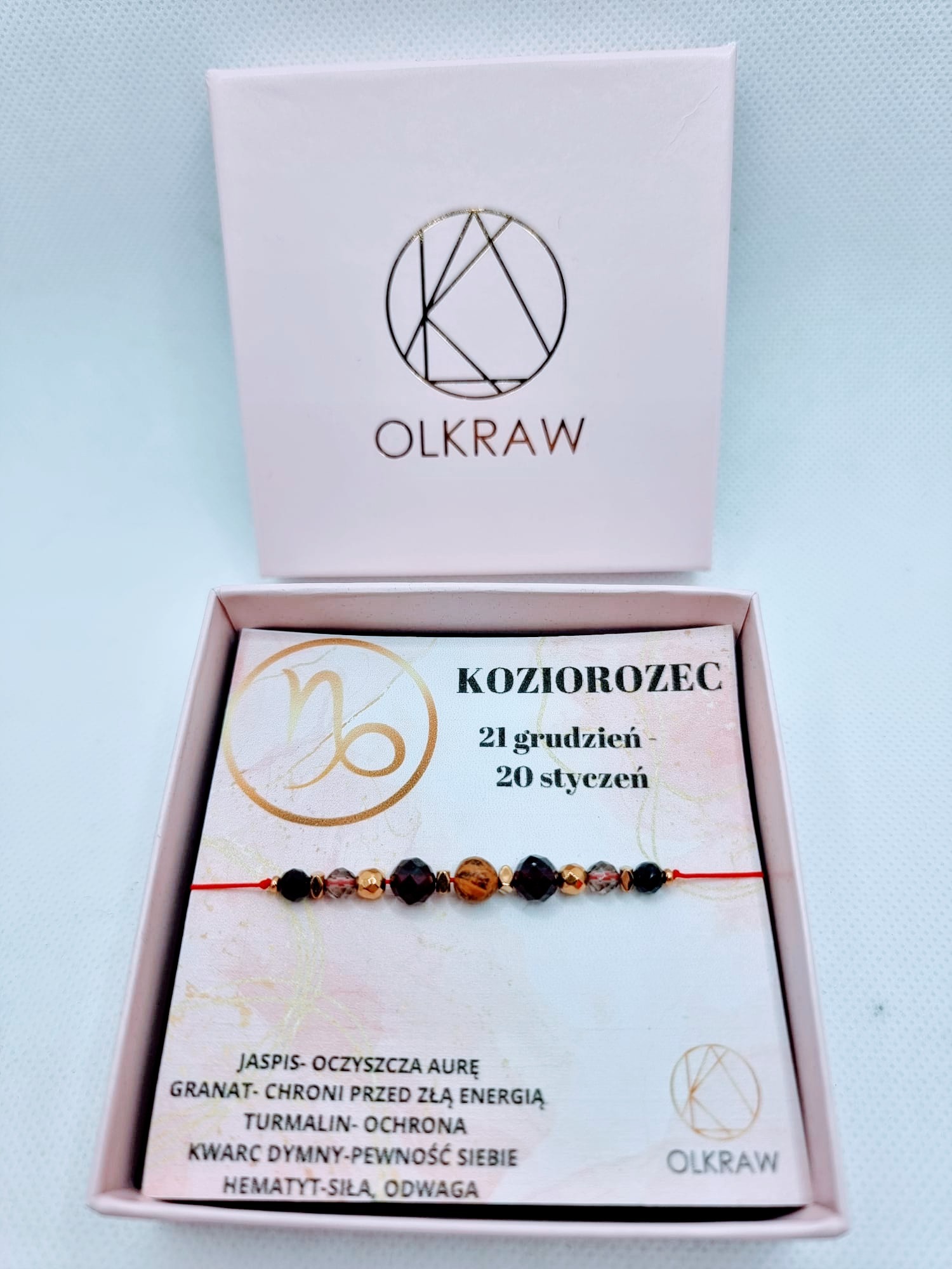 Bransoletka Zodiak Koziorożec