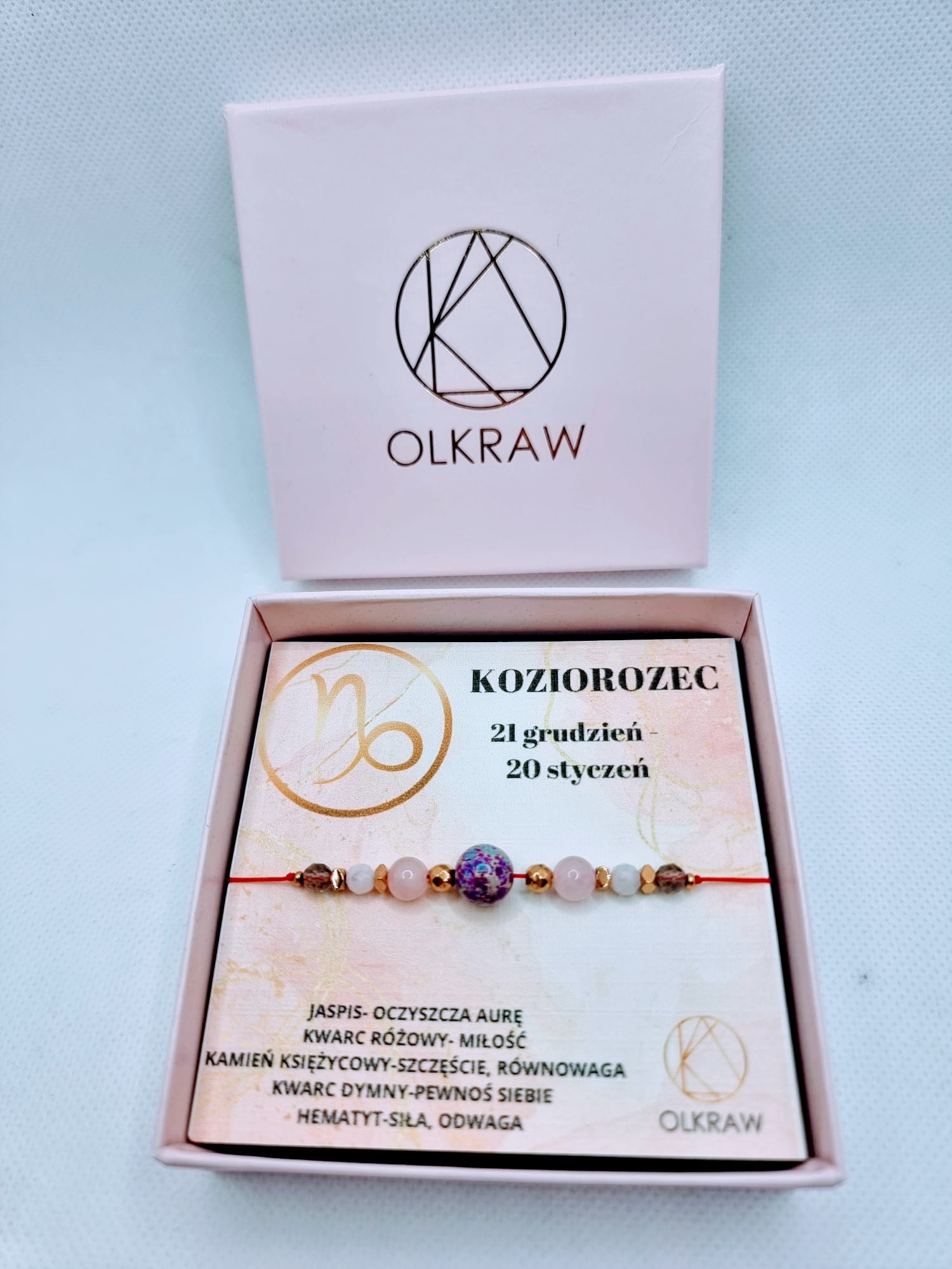 Bransoletka Zodiak Koziorożec