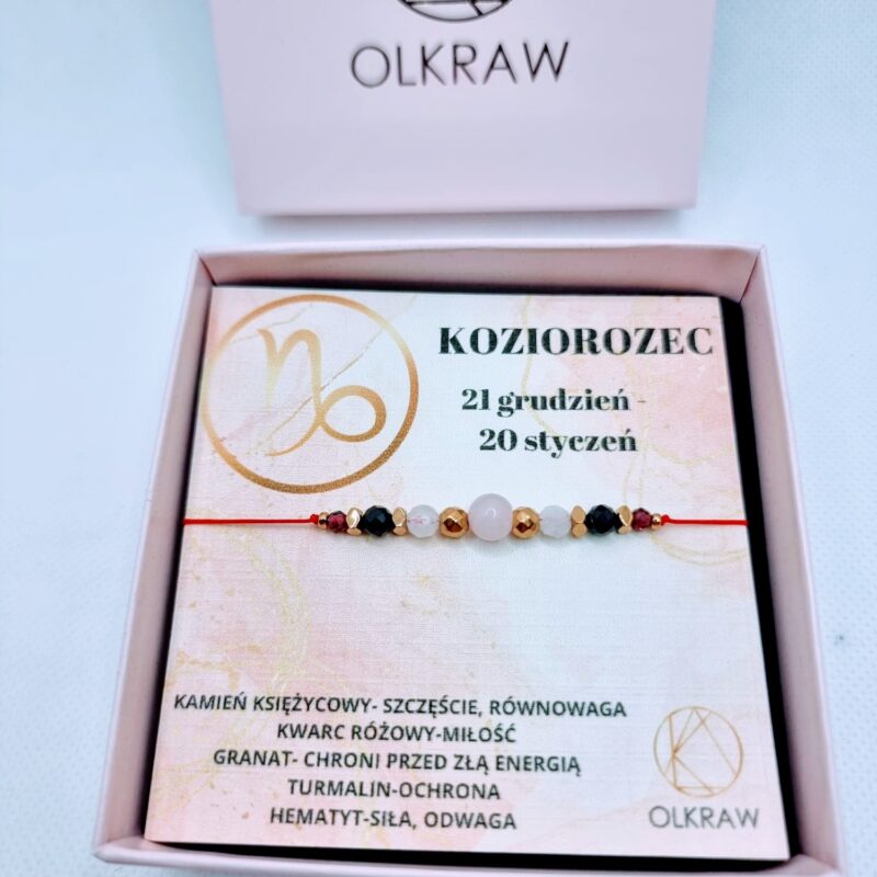 Bransoletka Zodiak Koziorożec