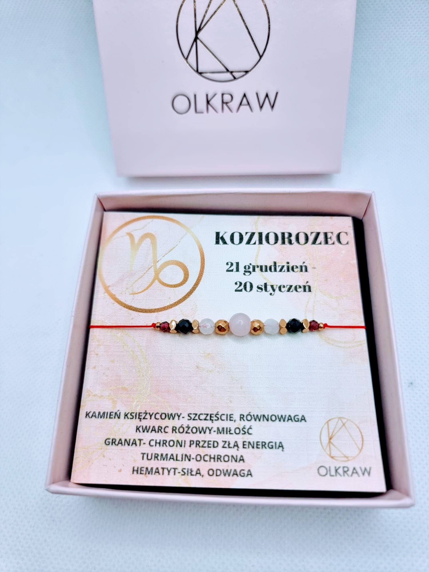 Bransoletka Zodiak Koziorożec