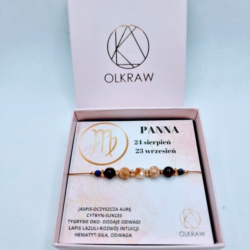 Bransoletka Zodiak Panna