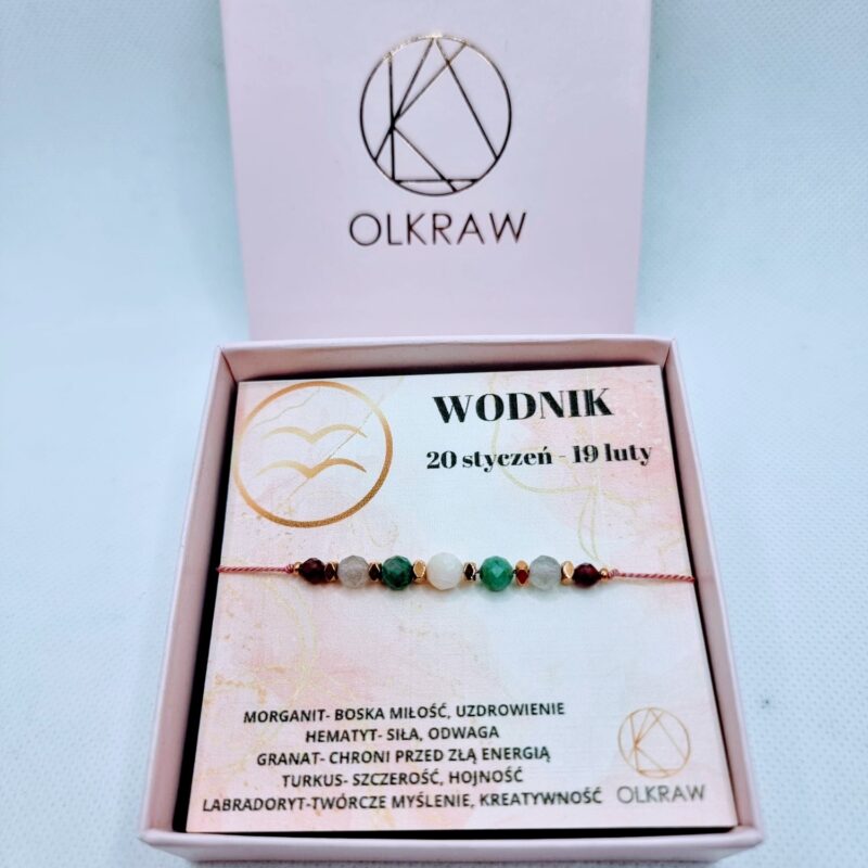 Bransoletka Zodiak Wodnik