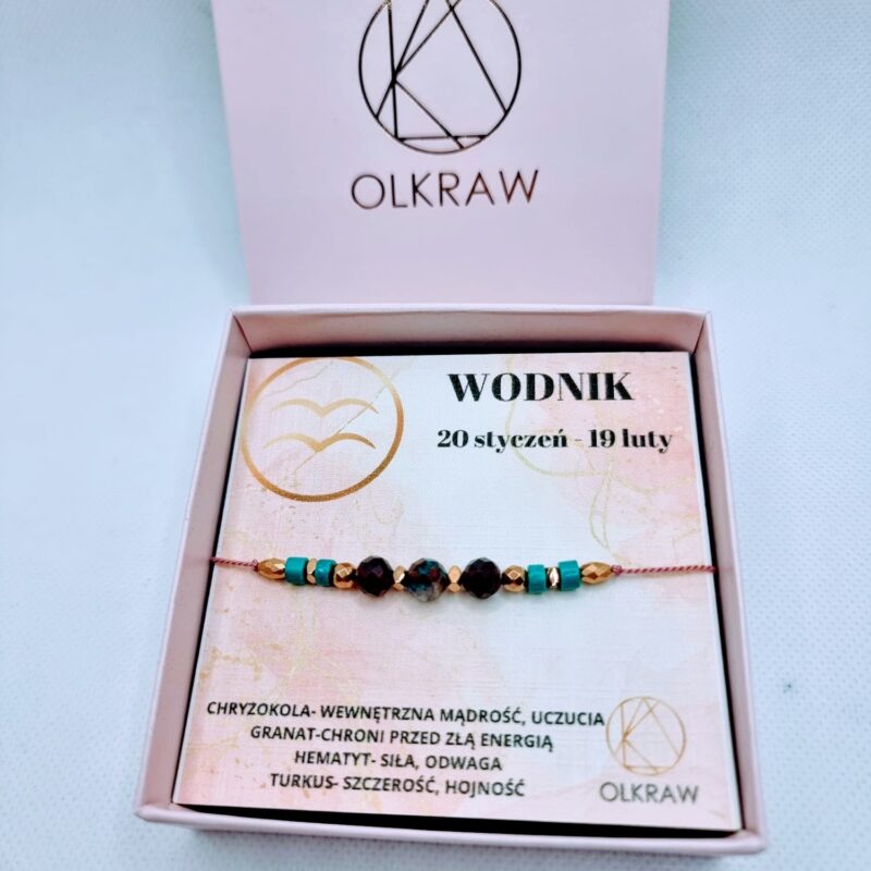 Bransoletka Zodiak Wodnik