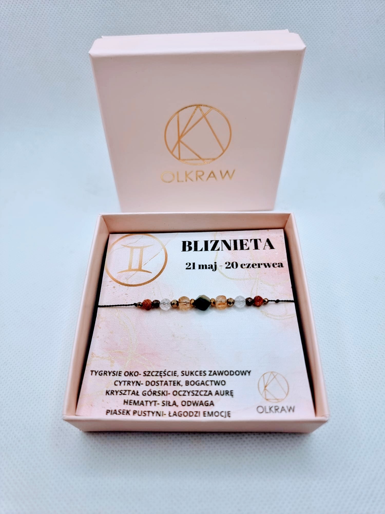 Bransoletka Zodiak Bliźnięta