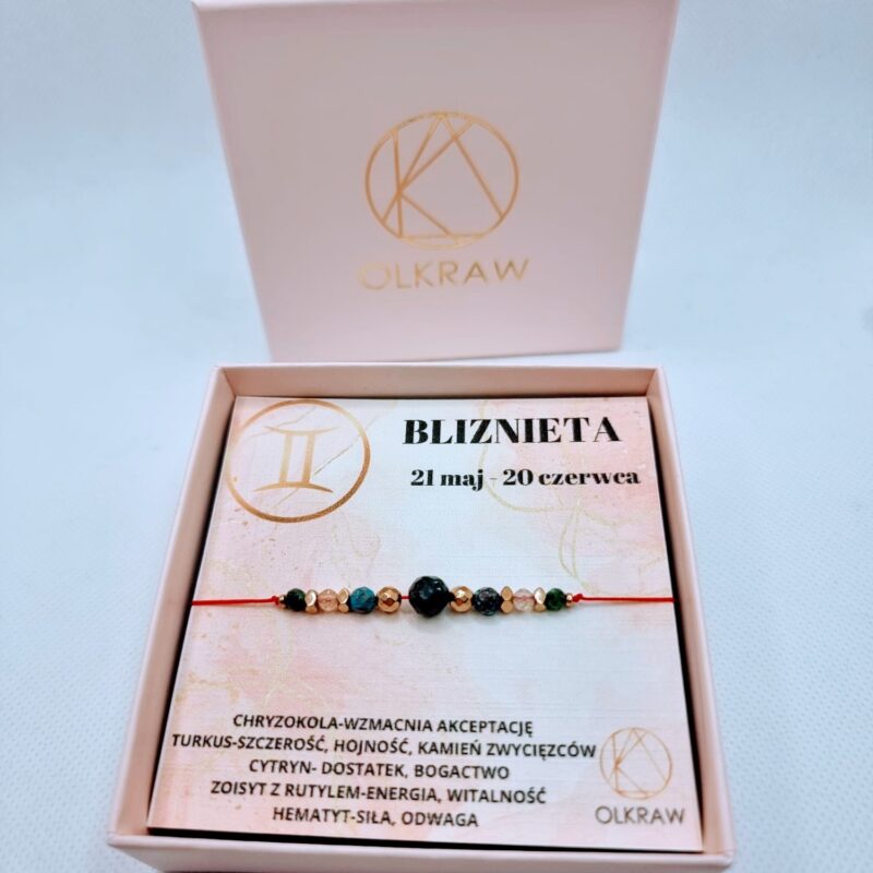 Bransoletka Zodiak Bliźnięta