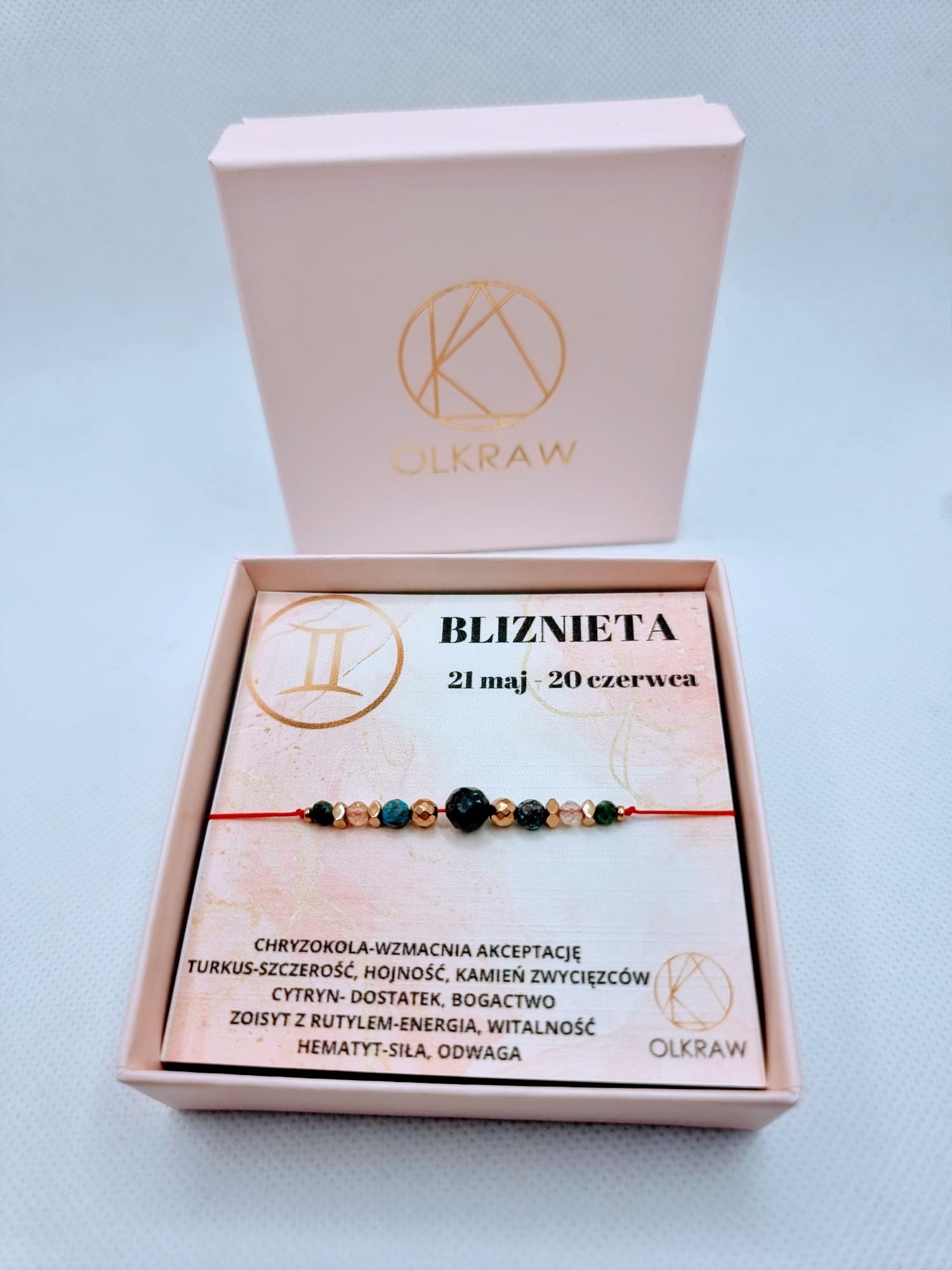 Bransoletka Zodiak Bliźnięta