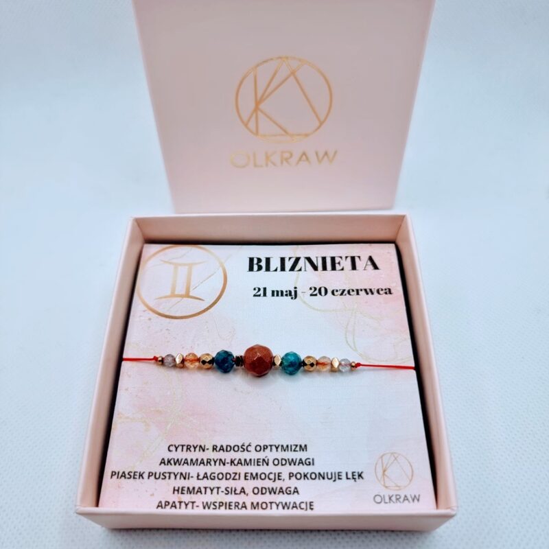 Bransoletka Zodiak Bliźnięta