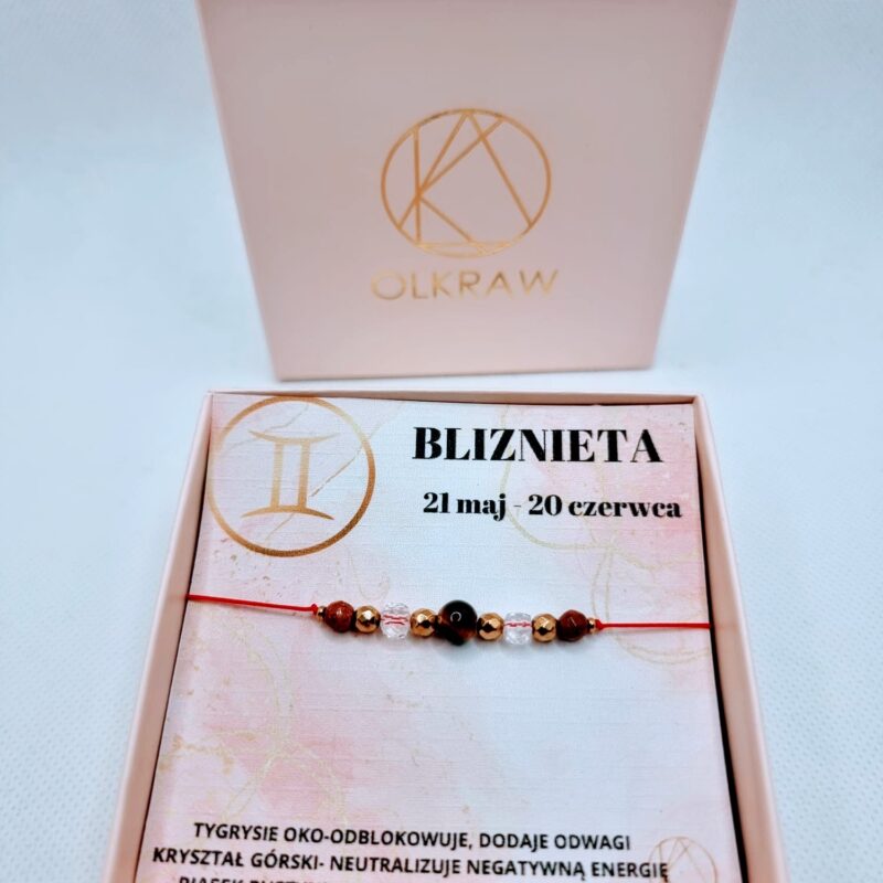 Bransoletka Zodiak Bliźnięta