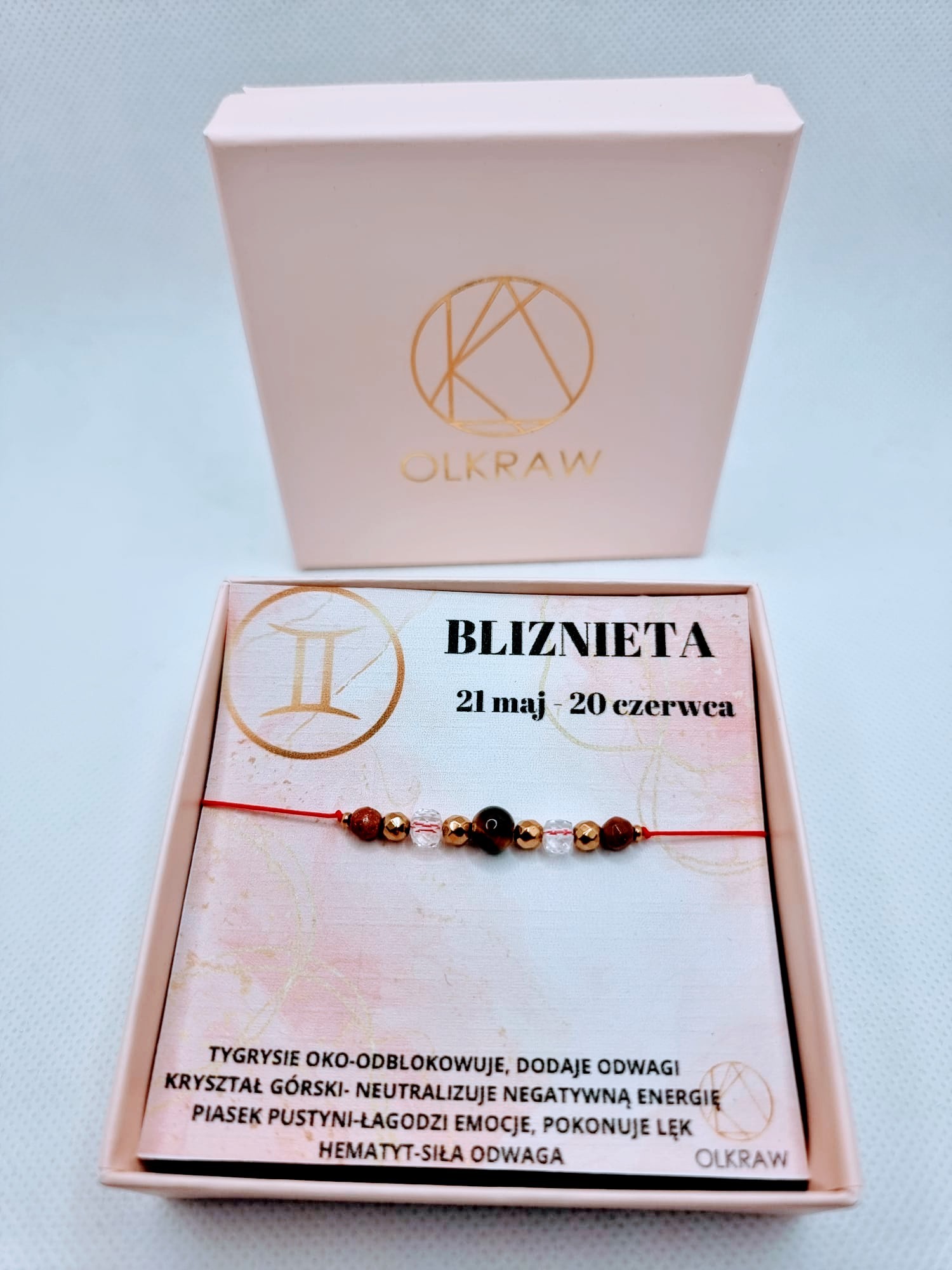 Bransoletka Zodiak Bliźnięta