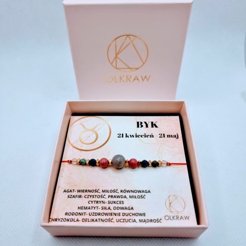 Bransoletka Zodiak Byk