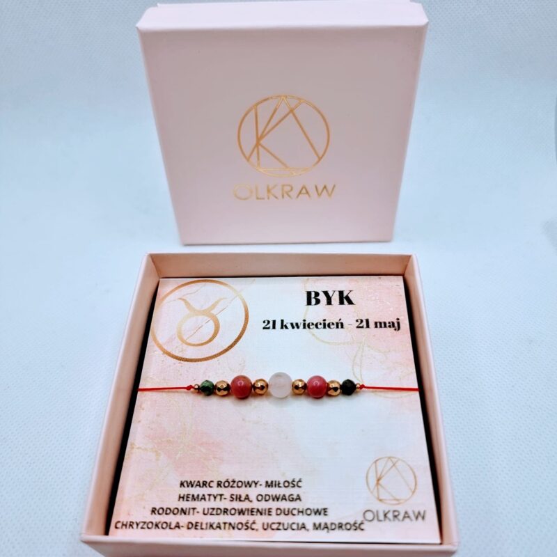 Bransoletka Zodiak Byk