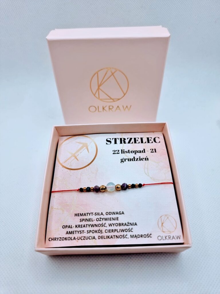 Bransoletka Zodiak Strzelec