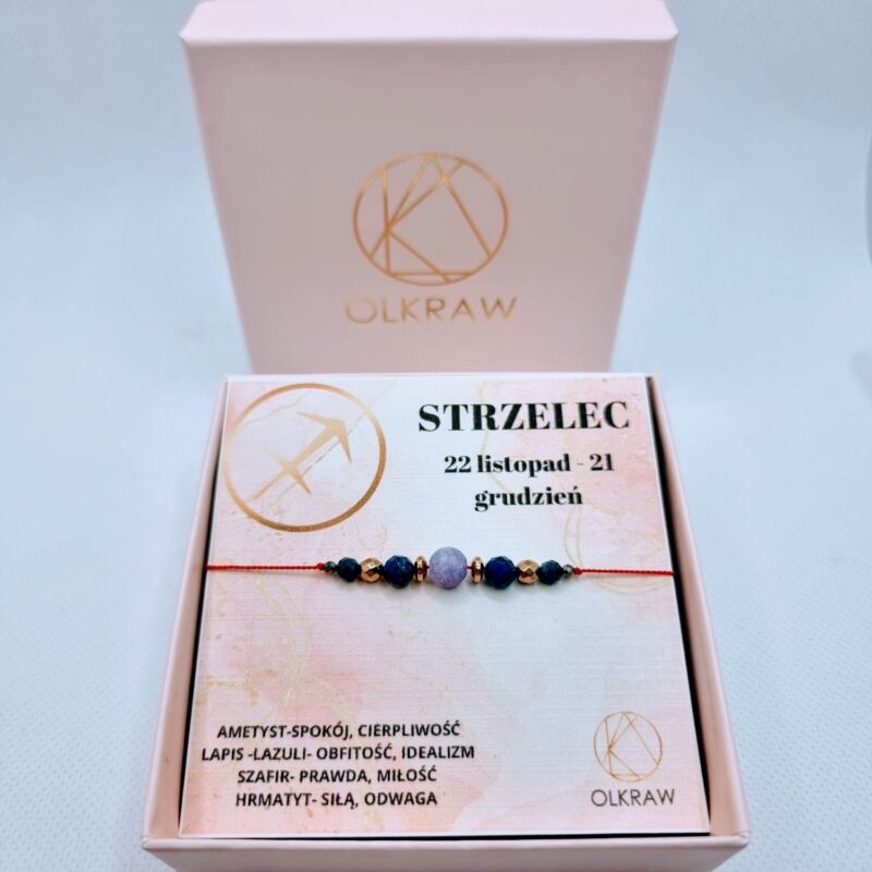 Bransoletka Zodiak Strzelec