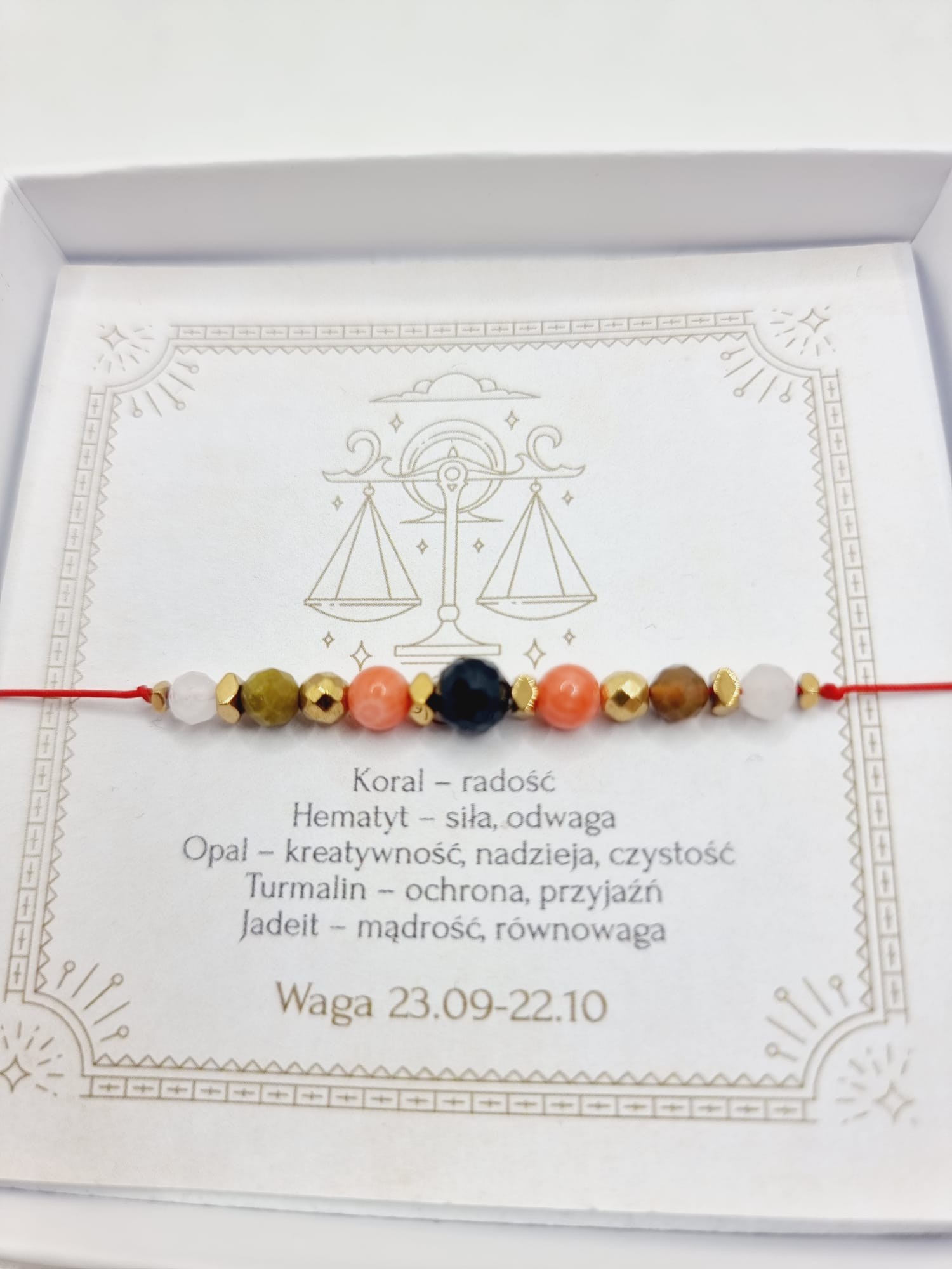 Bransoletka Zodiak Waga