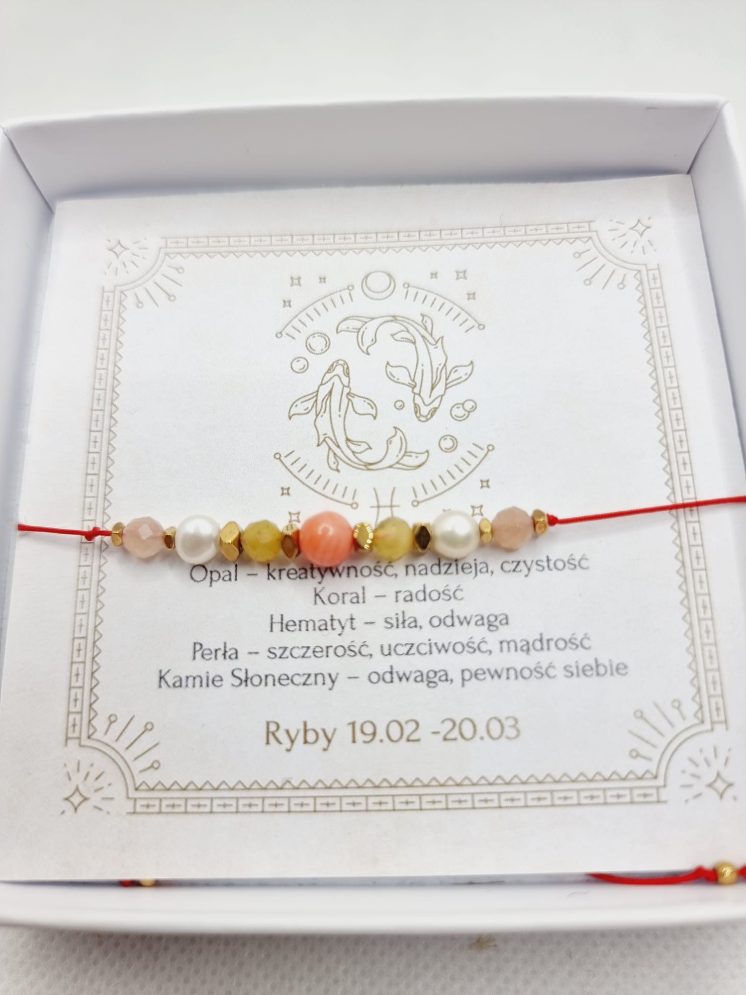 Bransoletka Zodiak Ryby