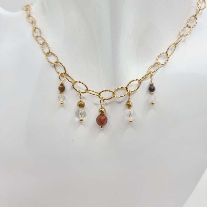 Bliźnięta naszyjnik ogniwka