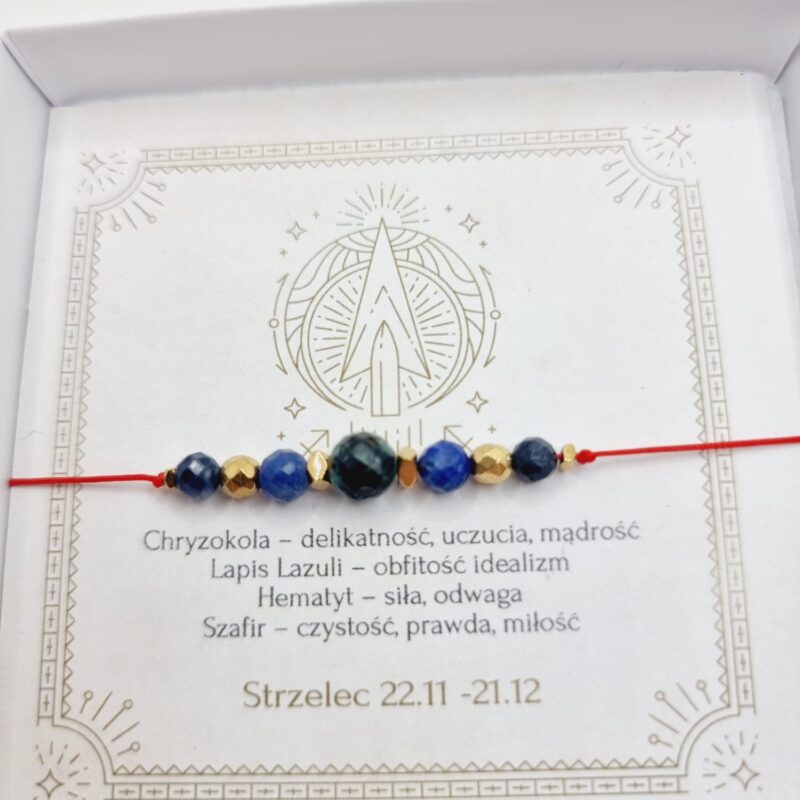 Bransoletka Zodiak Strzelec