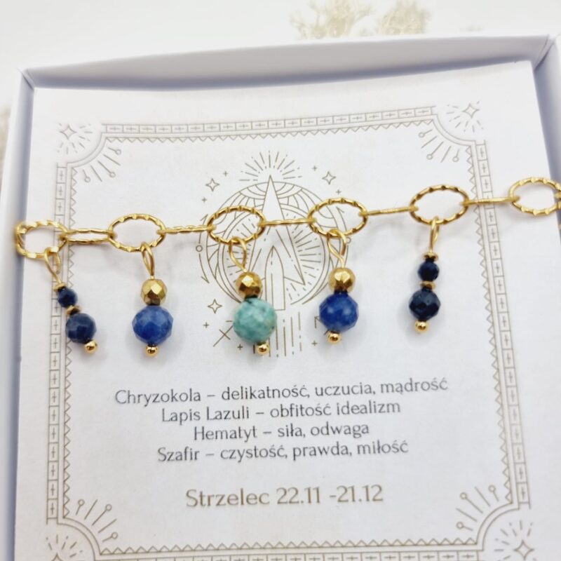 Bransoletka Strzelec ogniwka