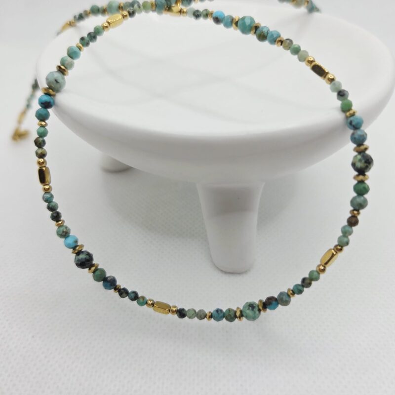 Naszyjnik "Takt" - Turkus