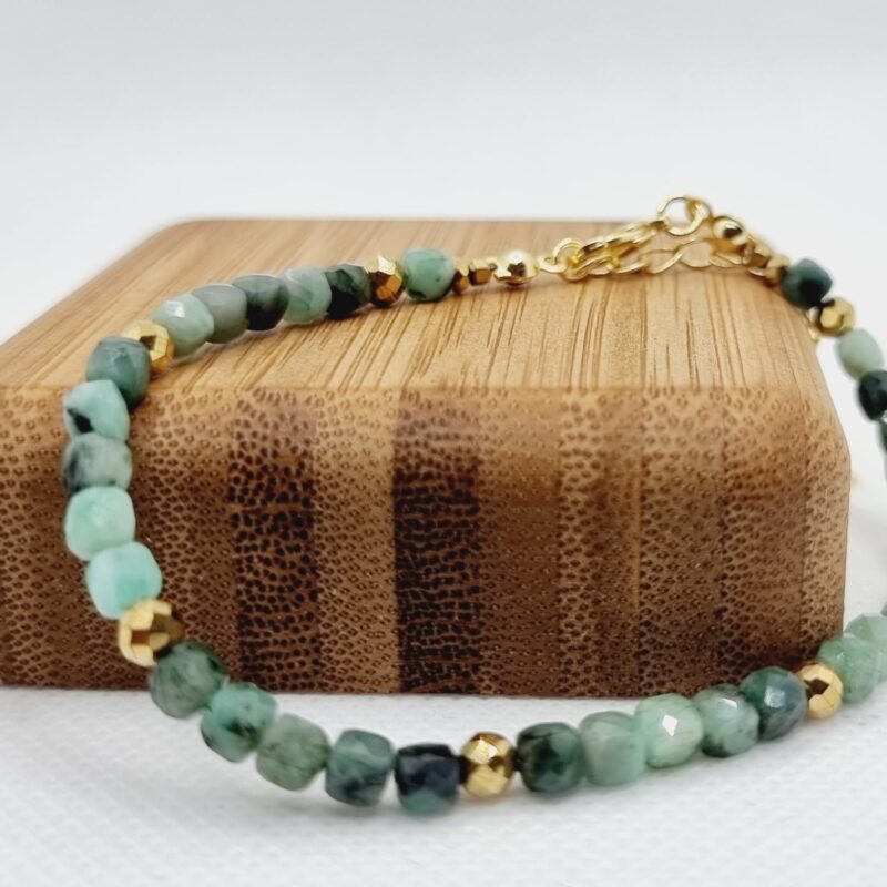 Bransoletka szmaragd